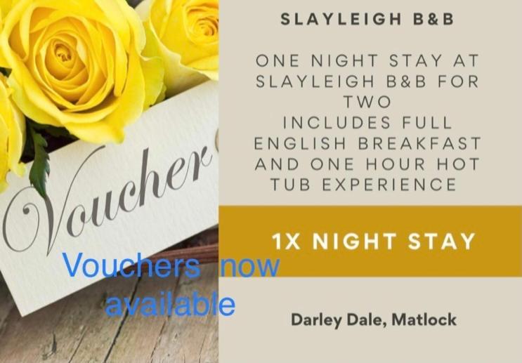 Slayleigh B&B, Matlock Eksteriør bilde